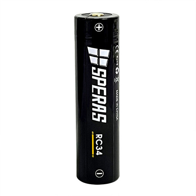 Speras RC34 перезаряджуваний літієвий ліхтар 18650 3400mAh