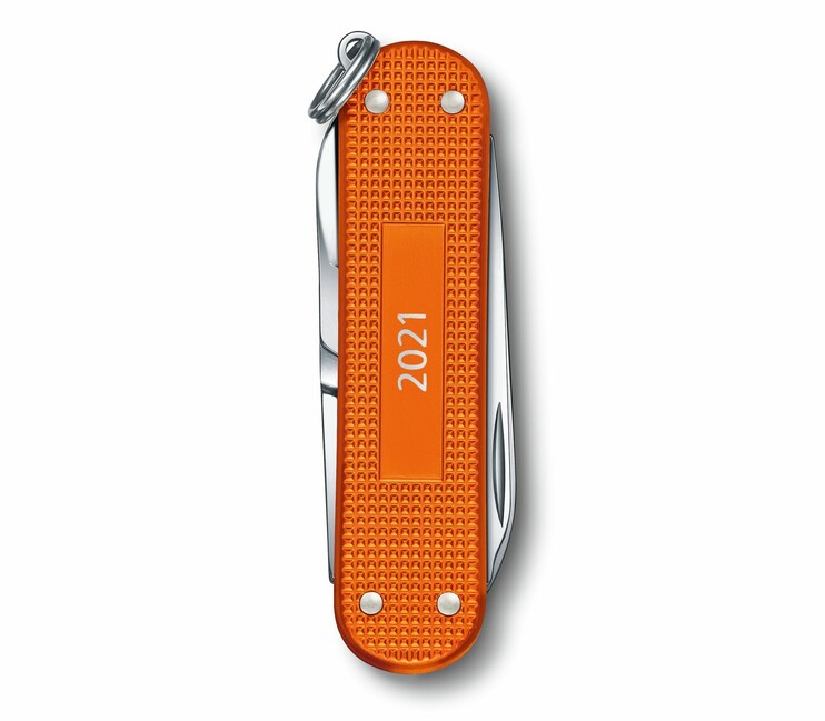 Victorinox Classic Alox LE 2021 багатофункціональний ніж 58 мм, помаранчевий, 5 функцій