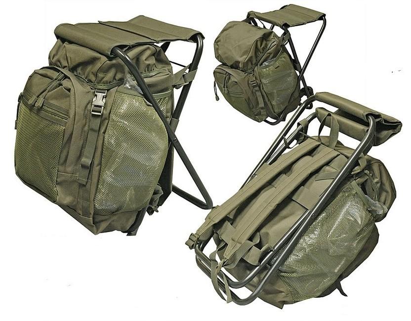 Mil-Tec рюкзак зі стільцем 20л, оливковий