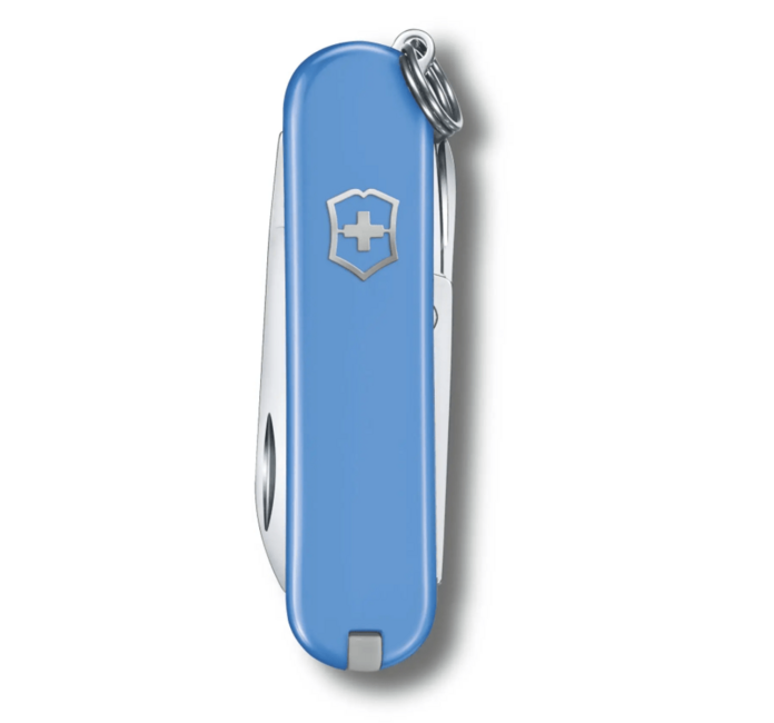 Victorinox Classic SD Summer Rain багатофункціональний ніж Colors, блідо-синій, 7 функцій, блістер