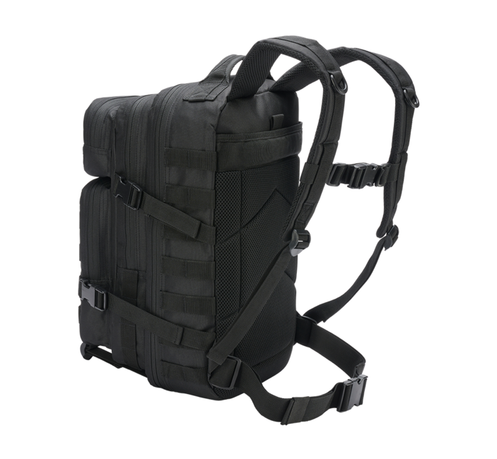Brandit US Assault Pack Medium тактичний рюкзак 25л, чорний
