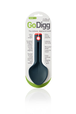 Humangear GoDigg Mini лопата, сіра, червона