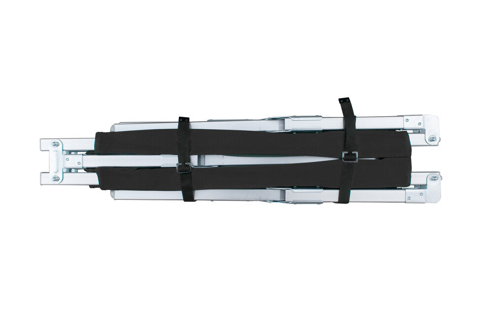 BasicNature Alu-Campbed туристичне ліжко, чорне, 210 см