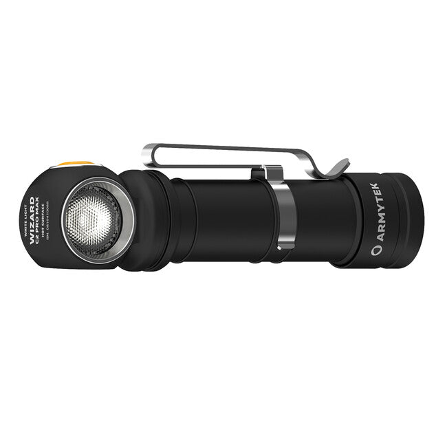 ArmyTek Wizard C2 Pro Max налобний ліхтар LED з магнітним тримачем акумуляторне живлення 1440, білий, 3720 лм