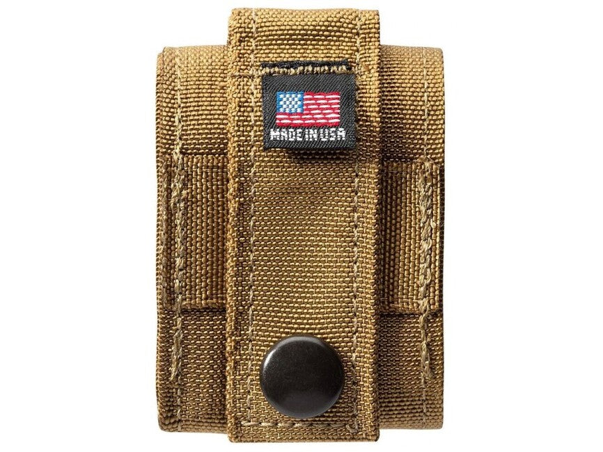 Zippo Black Crackle набір тактичний чохол + запальничка, коричневий