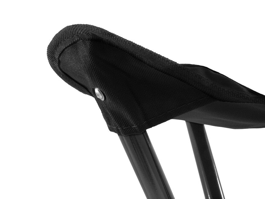 BasicNature travelchair триніжка сталева, чорна