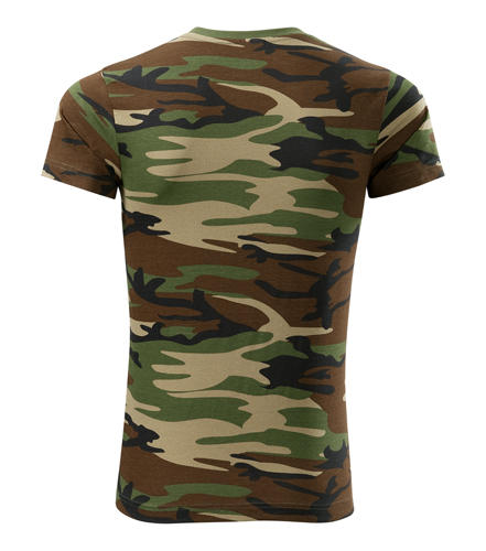 Malfini Camouflage коротка футболка 160g/m2, коричнева
