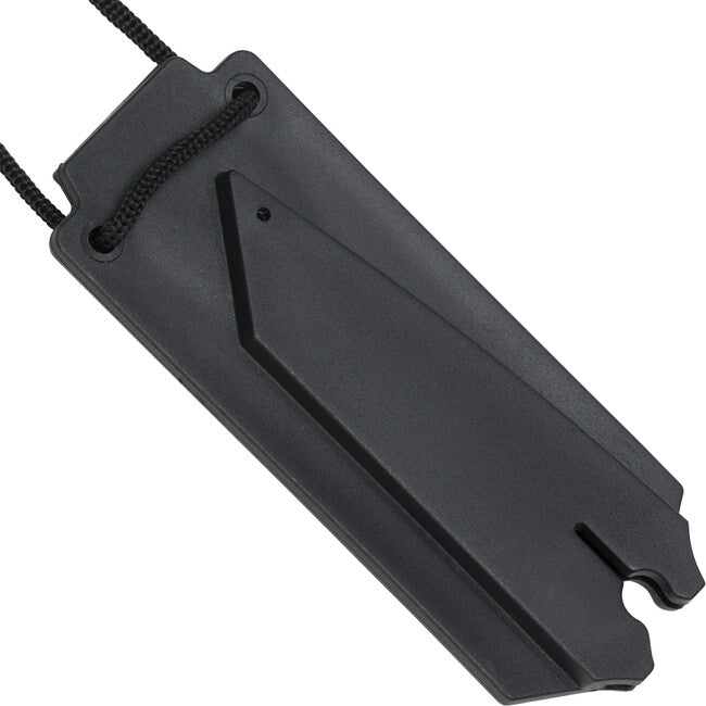 Haller NeckKnife ніж із фіксованим лезом, червоний анодований