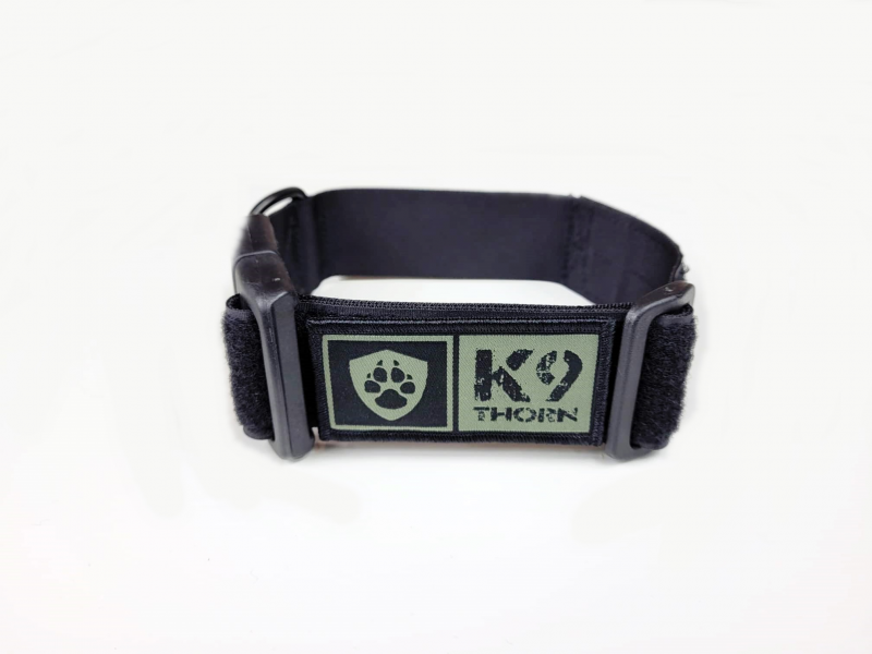 K9 Thorn ошийник з застібкою ITW Nexus та ручкою, чорний