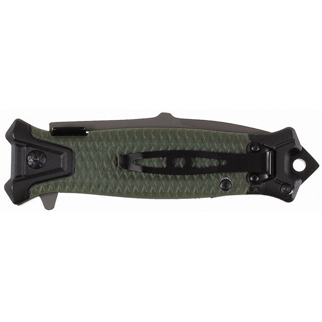 Fox Outdoor Jack однорічний ніж Snake, OD зелений, металева рукоять
