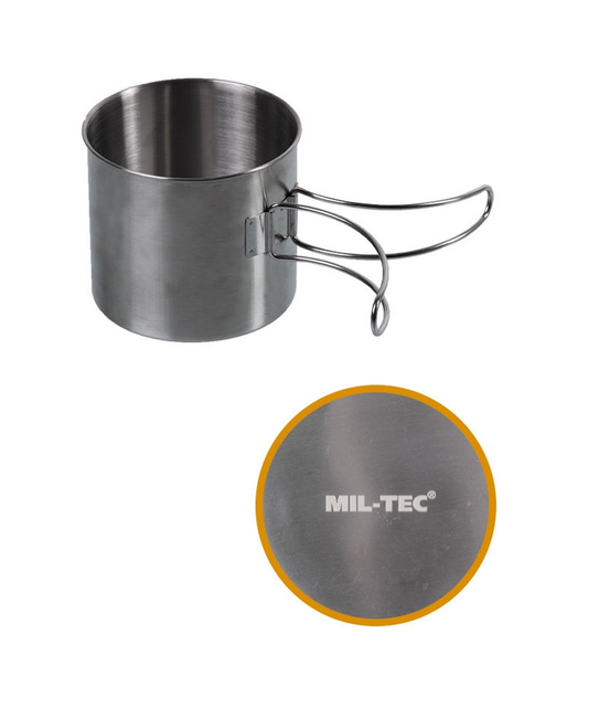 Mil-Tec чашка з нержавіючої сталі, 600 ml