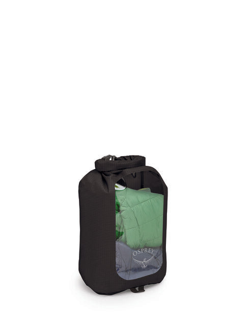 OSPREY DRY SACK 12 водонепроникний мішок з вікном, чорний