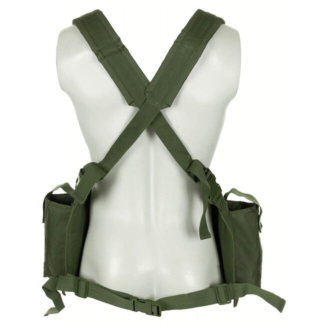 MFH розвантажувальний жилет Chest Rig, 9 кишень, OD зелений
