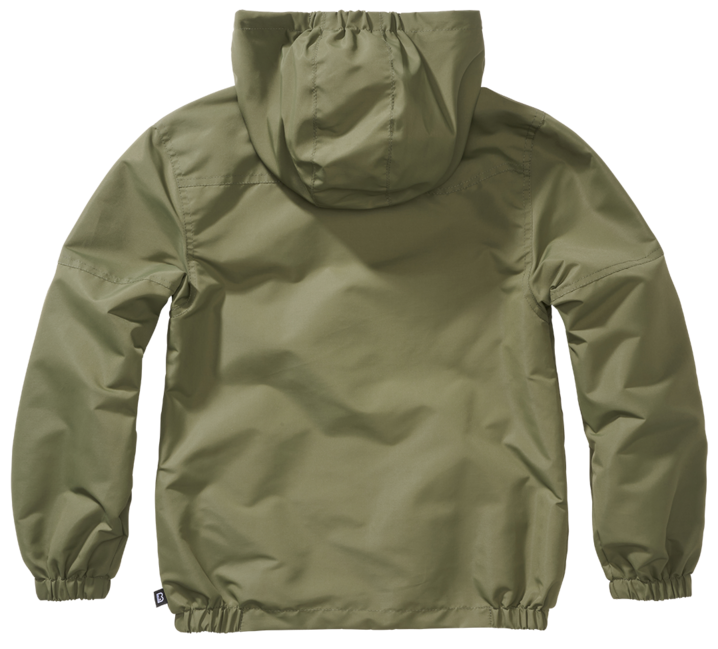Brandit Summer Frontzip Windbreaker куртка дитяча, оливкова