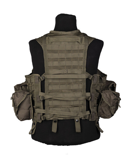 Mil-Tec жилет тактичний MODULAR SYSTEM з 8 кишенями, оливковий