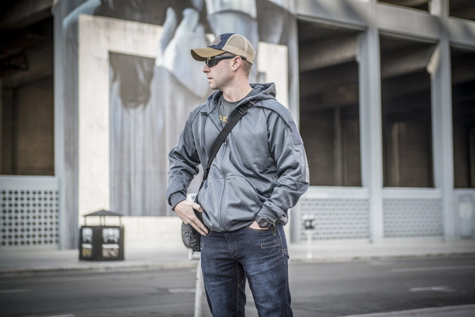 Helikon-Tex URBAN TACTICAL HOODIE світшот на повний замок, чорний