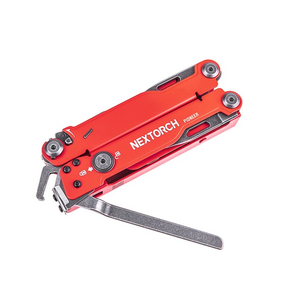 NexTorch® Pioneer MT20RE багатофункціональний інструмент rescue edition, червоний