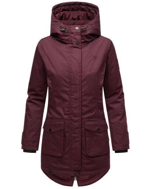 Navahoo softshell куртка BRINJAA жіноча, bordó