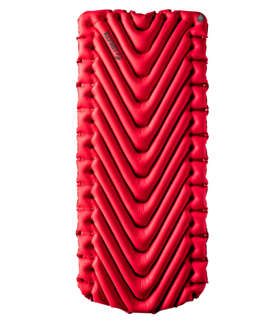 Klymit Static V Luxe ізольована килимок, червоний