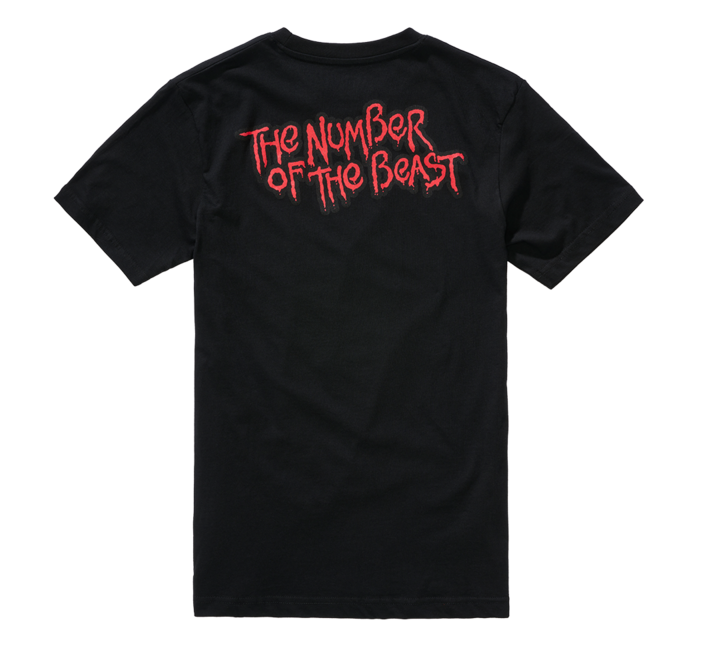 Brandit Iron Maiden футболка Number of the Beast II, чорна
