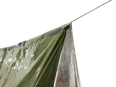 Origin Outdoors намет на виживання 3 в 1, 240x107x92 см, зелений
