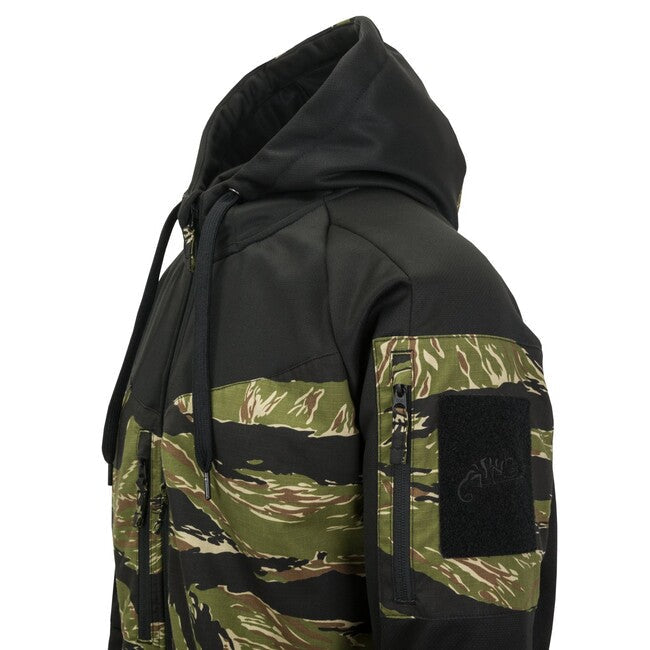 Helikon-Tex ROGUE HOODIE куртка, чорна/тигрова смуга