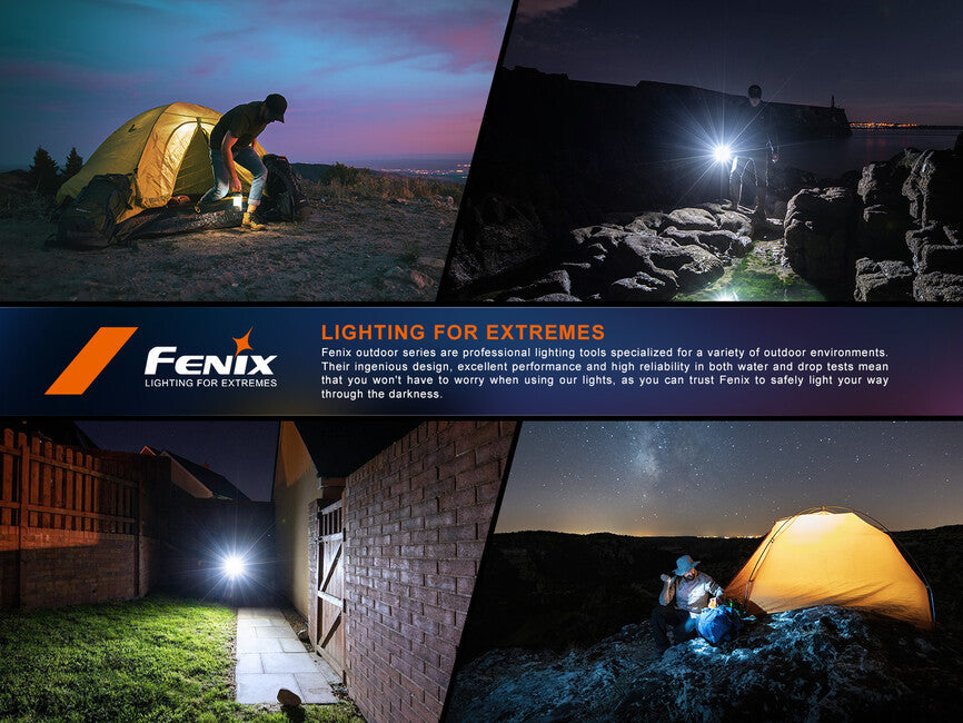 Fenix CL22R перезаряджаний ліхтар для намету, чорний