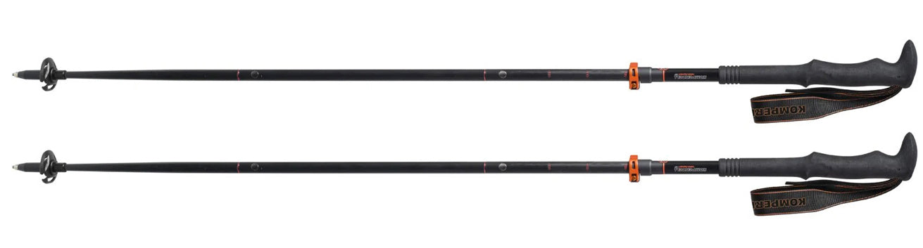 Komperdell FXP.4 Exp. Vario складаний карбоновий полюс, 105-125 см, 1 пара