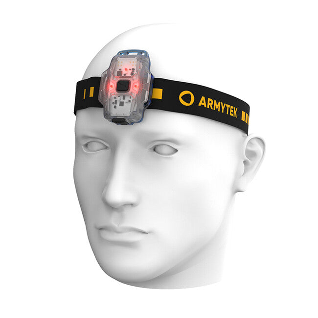 ArmyTek Crystal Blue портативний LED ліхтар F07001B, синій, прозорий