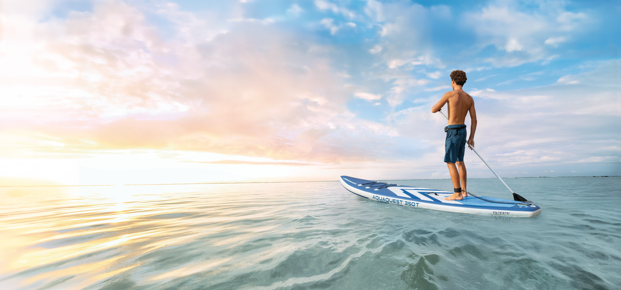Intex AquaQuest® 350T туристична дошка для веслування SUP