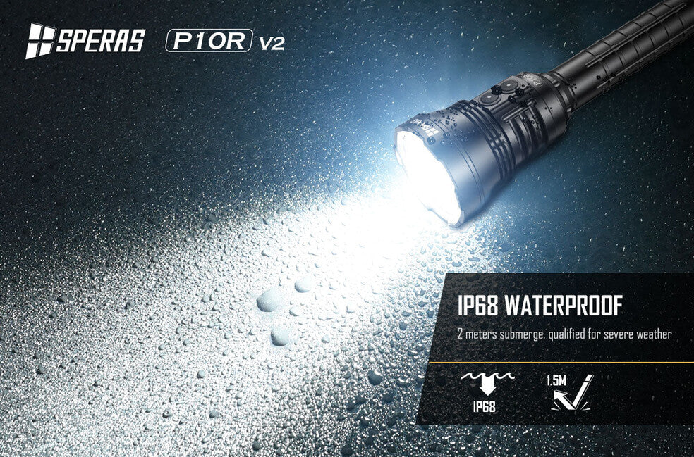 Speras P10R V2 акумуляторний LED ліхтар 10000LM