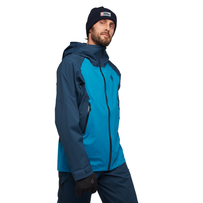 Black Diamond Recon Lt Stretch Shell лижна куртка чоловіча, kingfisher-індиго