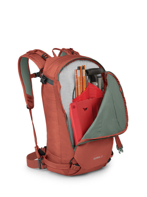 OSPREY SOPRIS лижно-альпійський рюкзак 20, emberglow помаранчевий