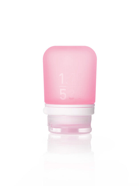Humangear GoToob+ силіконова дорожна пляшка 53 ml, рожева