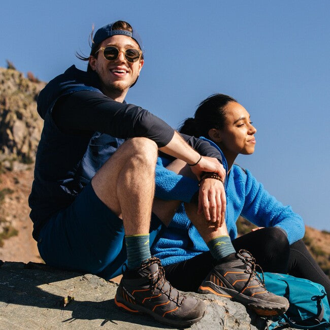 Darn Tough Light Hiker Micro Crew шкарпетки легкі з подушечкою, denim