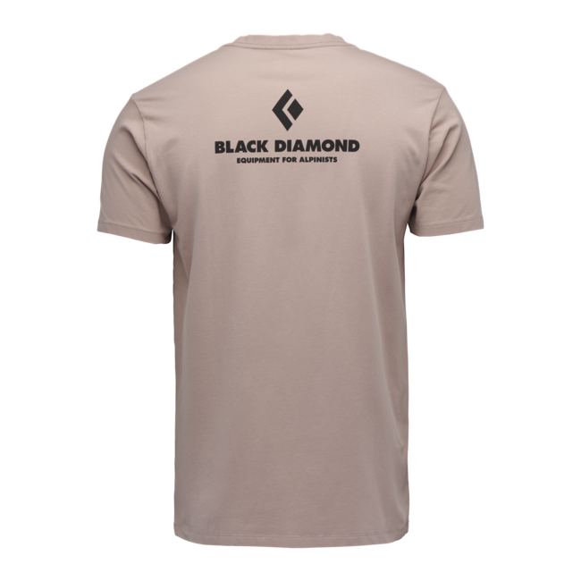 Black Diamond Equipment For Alpinist футболка чоловіча з короткими рукавами, блідо-бузковий