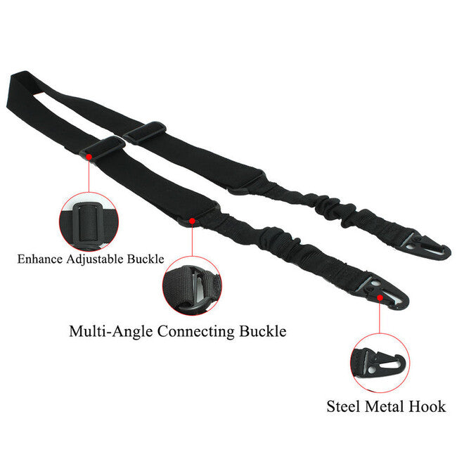 DRAGOWA Two Points Sling, чорний