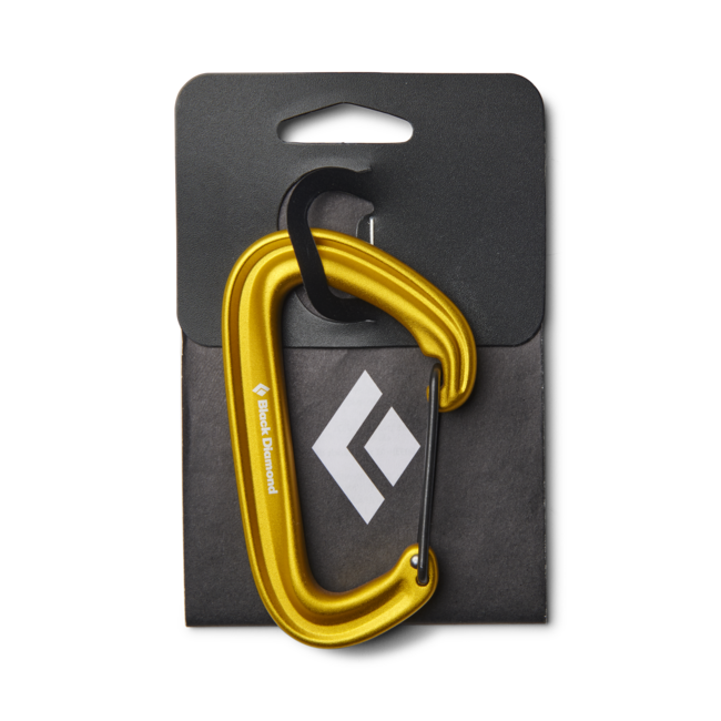 Black Diamond Litewire карабін, жовтий