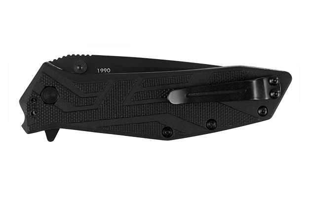 Kershaw BRAWLER складаний ніж 7,6 см, цілком чорний, GFN