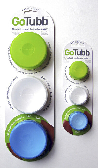 Humangear GoTubb Set контейнери для зберігання, різнокольорові, M