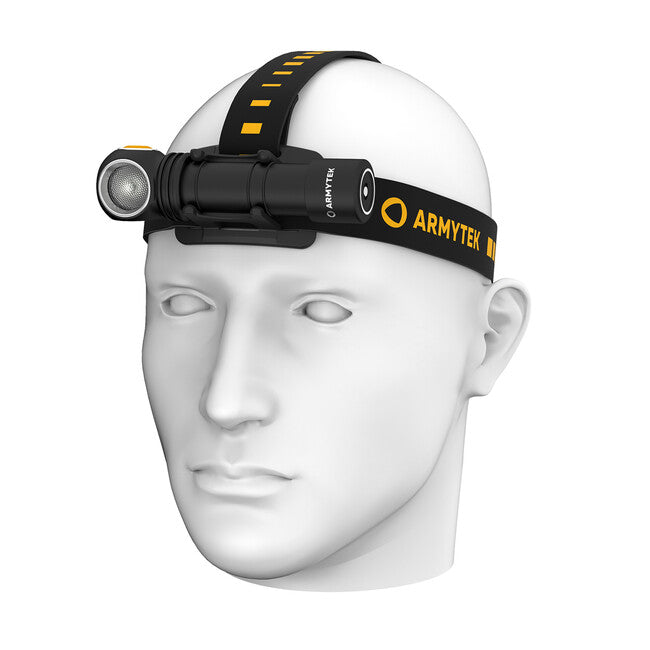 ArmyTek Wizard C2 Magnet налобний ліхтар LED з магнітним тримачем акумуляторне живлення 1200 лм 4800 год 64 г, білий
