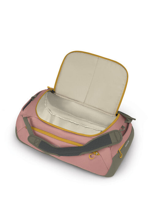OSPREY DAYLITE DUFFEL 45 дорожна сумка, попелястий blush рожевий/earl сірий