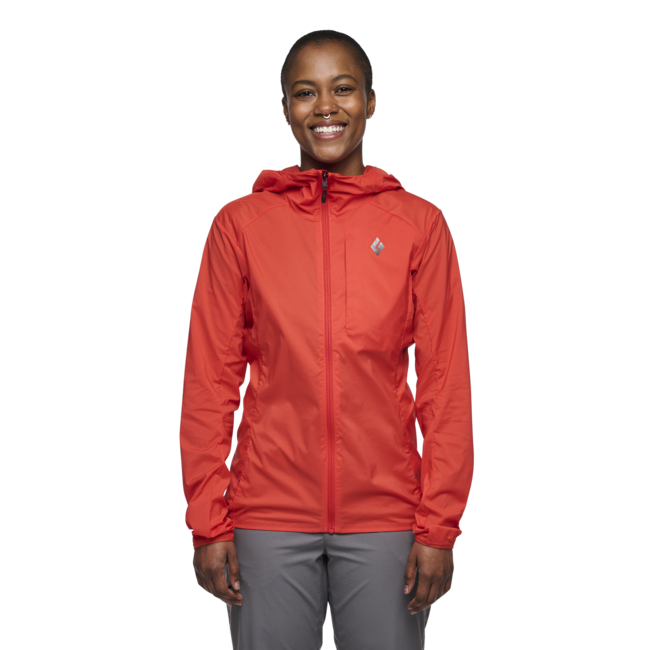 Black Diamond Alpine Start Hoody ультралегка софтшел куртка жіноча, octane