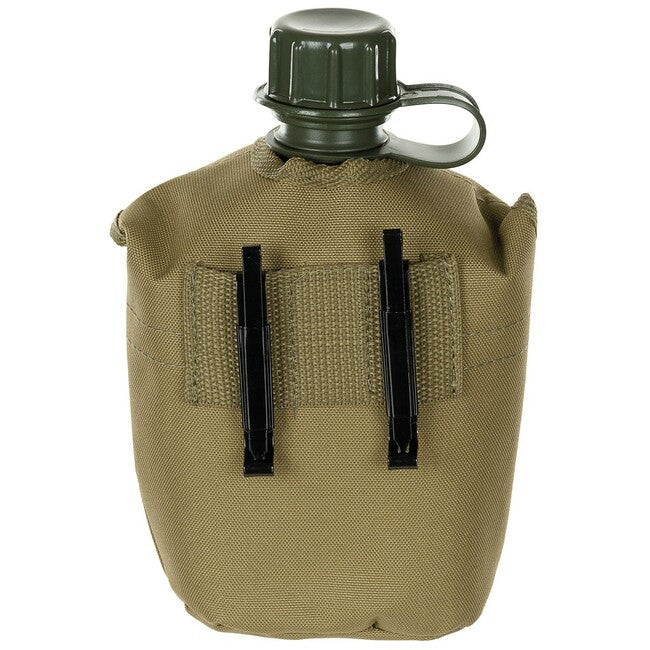 MFH польова фляга 1L без BPA, койотовий загар