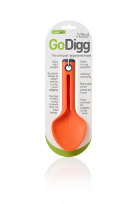 Humangear GoDigg Mini лопата, помаранчева, сіра