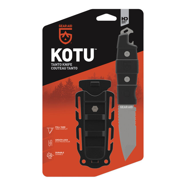 GearAid Tanto ніж Kotu, чорний