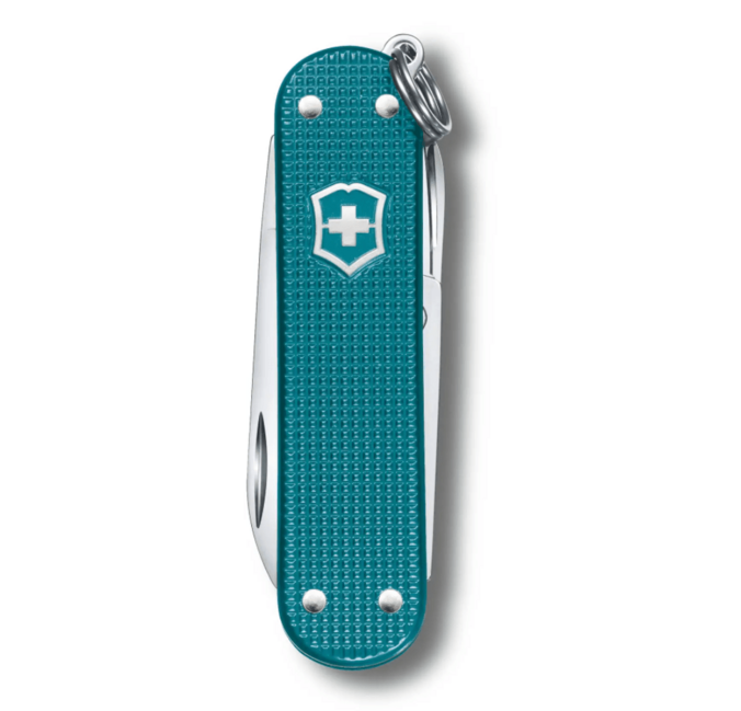 Victorinox Classic Colors Alox Wild Jungle багатофункціональний ніж 58 мм, бірюзовий, 5 функцій
