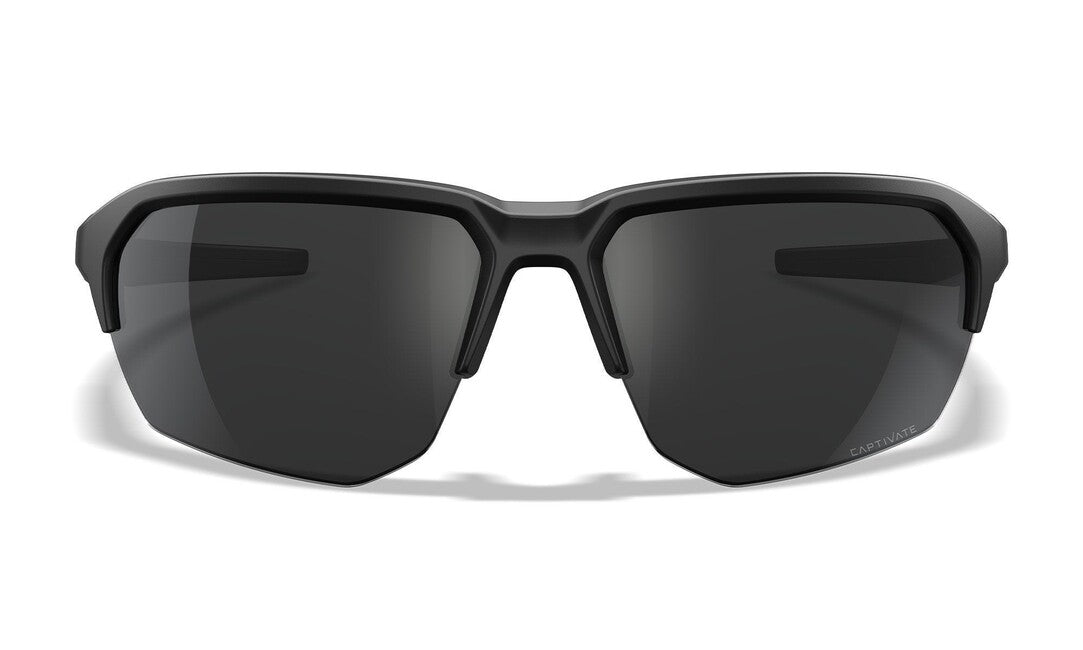 Wiley X Jakl сонцезахисні окуляри Captivate Polarized, чорне дзеркало/матовий чорний