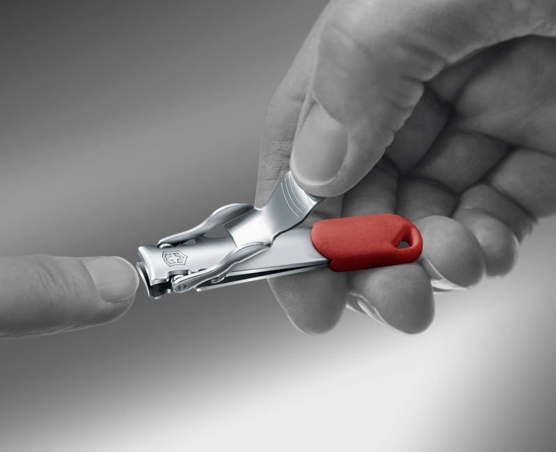 Victorinox кусачки для нігтів, червоні