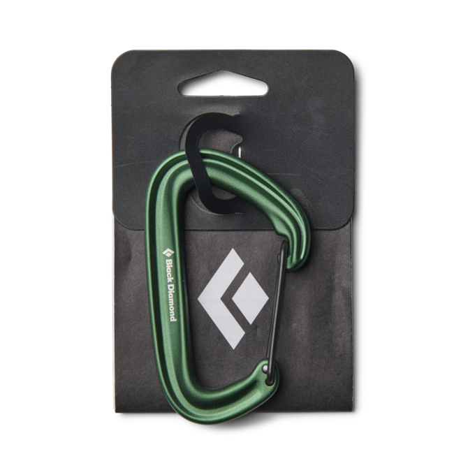 Black Diamond Litewire карабін, зелений